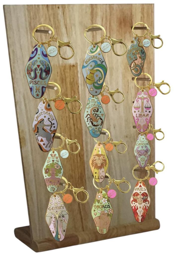 KEYRING ZODIAC PACK (72)